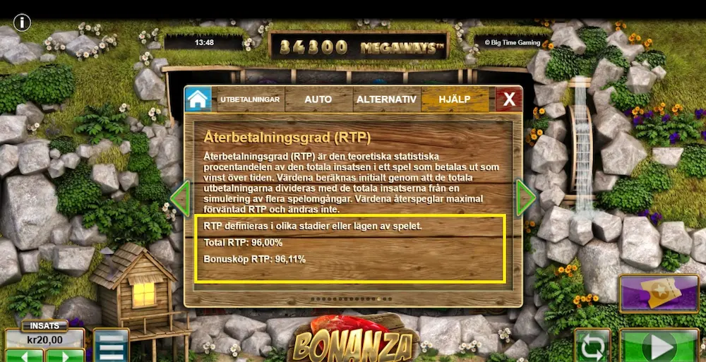 Bonanza RTP Maria Casino
