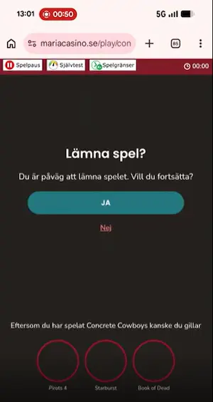 Test Maria Mobilcasino