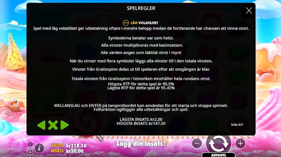 Sweet Bonanza RTP Lodur