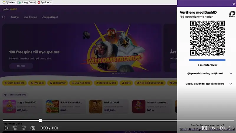 Jalla casino registrering verifiering