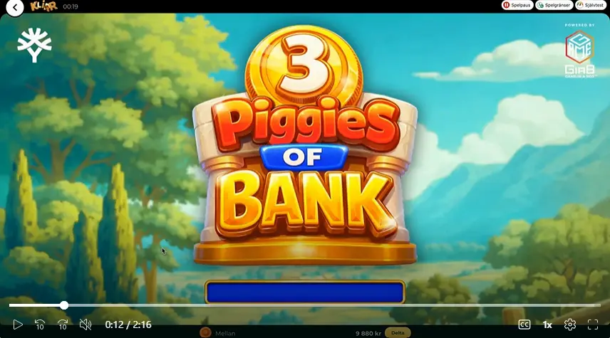 Test Laddningstid slot - Klirr Casino