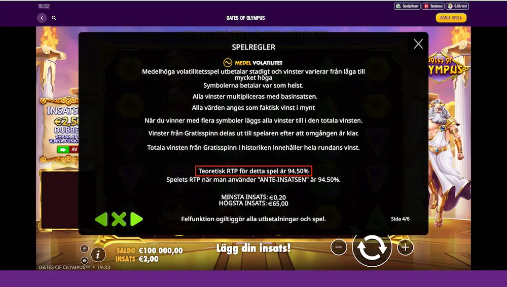 Gates of olympus RTP - Lucky Casino