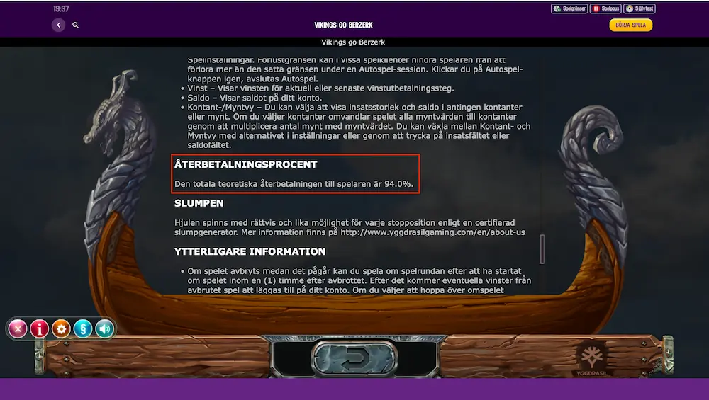 Vikings go Berzerk RTP - Lucky Casino