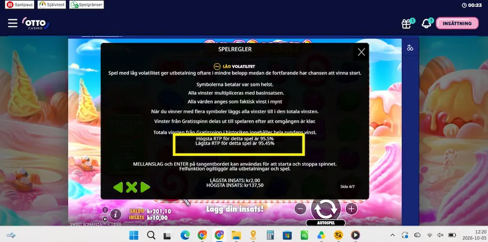 Test RTP Sweet Bonanza - Otto Casino