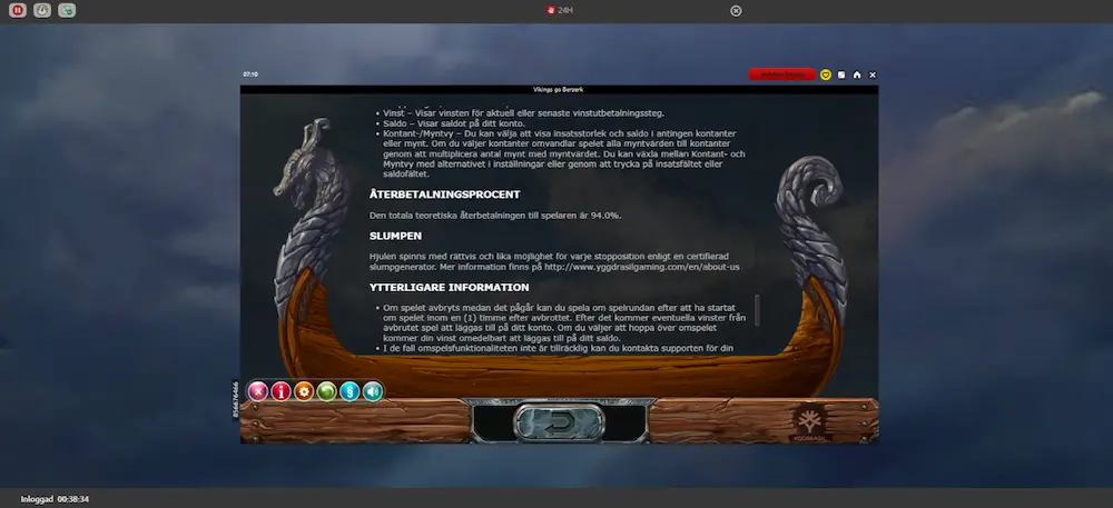 Test RTP Vikings go berzerk Geckoplay