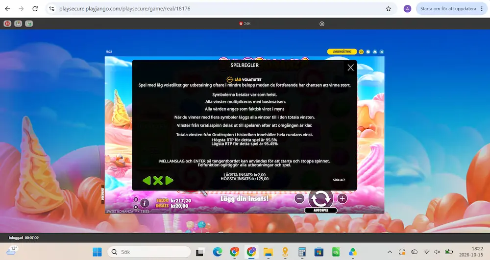Sweet Bonanza RTP - PlayJango